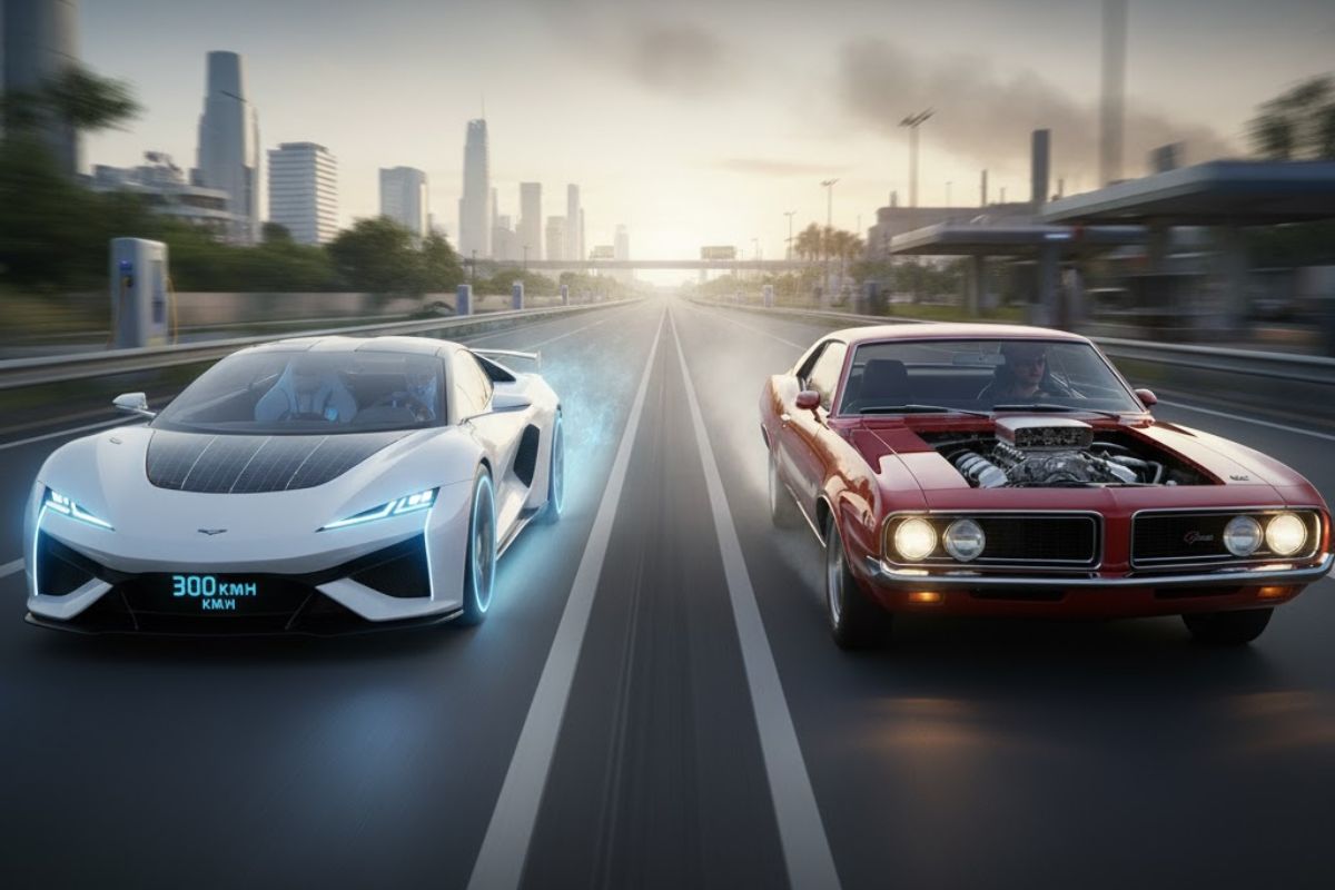 elbilar vs bensinbilar